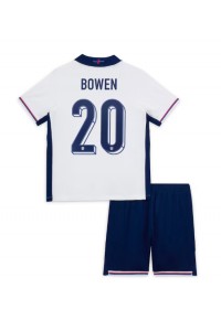 England Jarrod Bowen #20 Babyklær Hjemme Fotballdrakt til barn EM 2024 Korte ermer (+ Korte bukser)